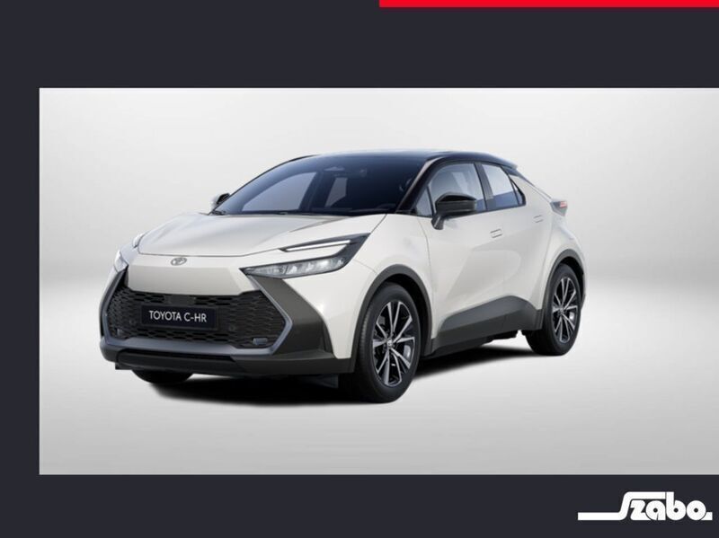Schneeweiß/schwarz Neu 2024 Toyota C-HR Team SUV | 39.990 € (Guter Preis) - Bild 1/4
