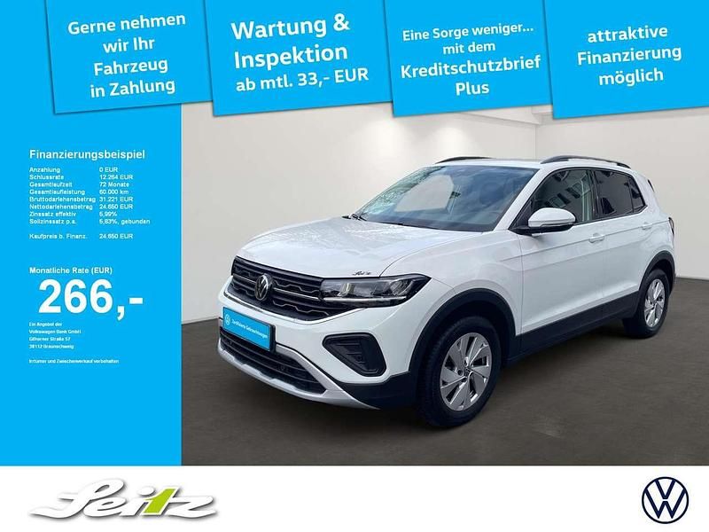 Weiß Gebraucht 2024 VW T-Cross Life SUV | 24.650 € (Fairer Preis) - Bild 1/3