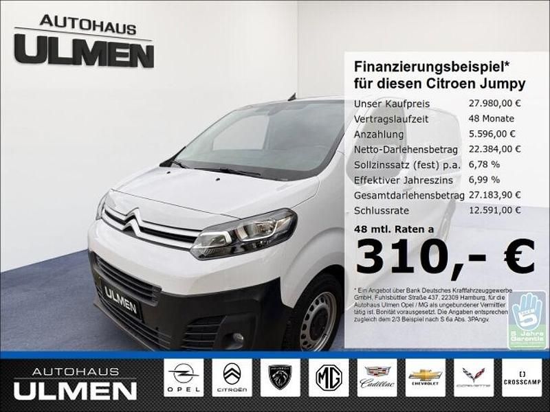 Weiss Gebraucht 2023 Citroën Jumpy Van / Kleinbus | 27.980 € (Fairer Preis) - Bild 1/4