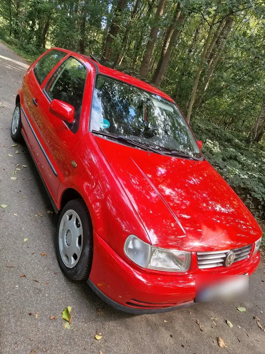 Gebraucht VW Polo 60 PS (44 kW) 1998 Rot Kleinwagen