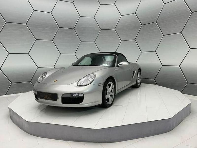 Arctissilbermetallic Gebraucht 2006 Porsche Boxster Cabrio | 27.990 € (Teuer) - Bild 1/4