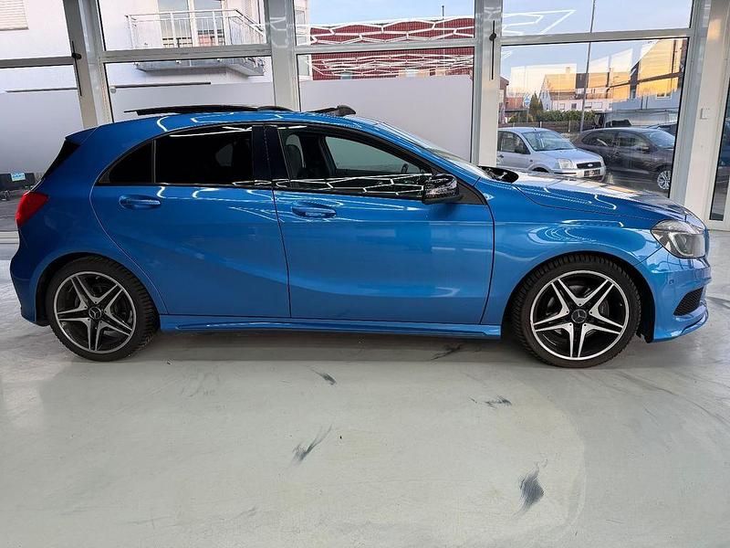 Gebraucht Mercedes A200 AMG line 156 PS (114 kW) 2014 Blau Limousine
