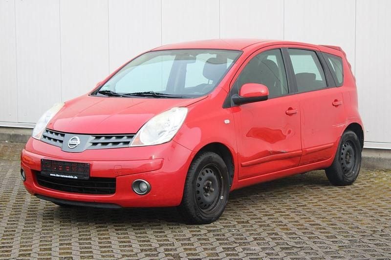 Gebraucht Nissan Note Acenta 110 PS (80 kW) 2008 Rot Kleinwagen