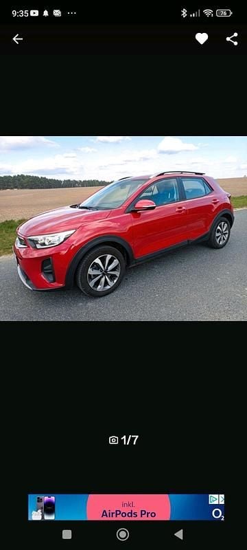 Rot Gebraucht 2021 Kia Stonic SUV | 16.000 € (Superpreis) - Bild 1/4