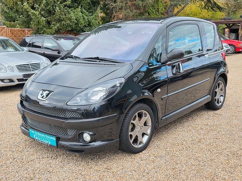 Gebraucht Peugeot 1007 RC 109 PS (80 kW) 2007 Schwarz Van / Kleinbus