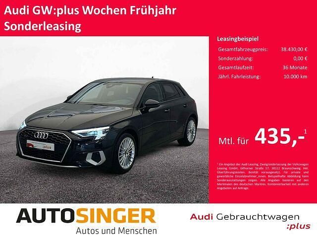 Gebraucht Audi A3 Advanced Plus 190 PS (139 kW) 2023 Schwarz Limousine