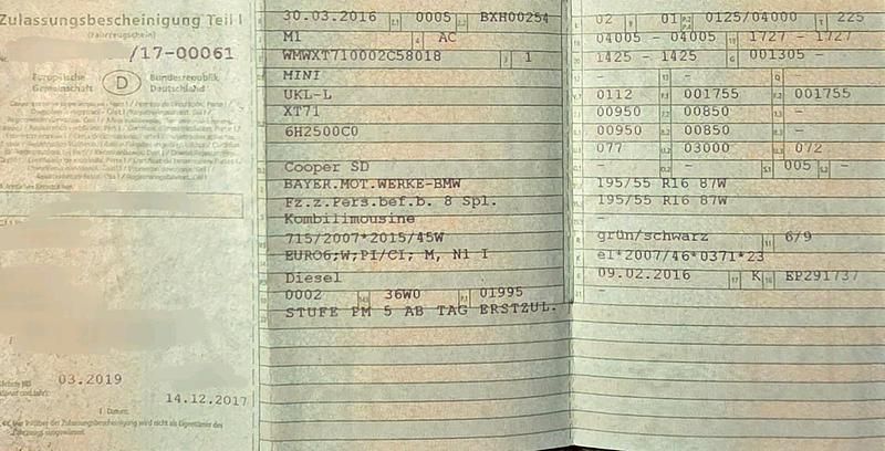 Grün Gebraucht 2016 Mini Cooper SD Kleinwagen | 8.200 € (Fairer Preis) - Bild 1/4