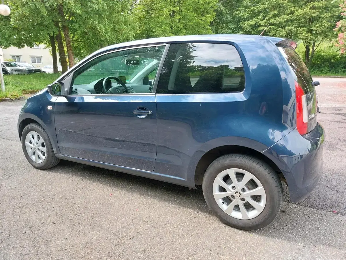 Gebraucht Skoda Citigo 75 PS (55 kW) 2013 Blau Kleinwagen