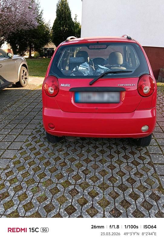 Gebraucht Chevrolet Matiz 66 PS (48 kW) 2006 Rot Kleinwagen