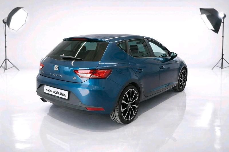 Gebraucht Seat Leon FR 140 PS (102 kW) 2013 Blau Kleinwagen