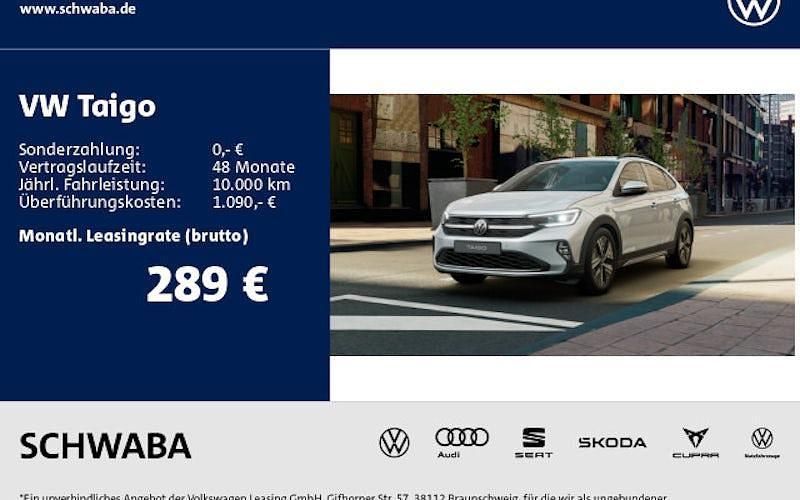 Silber Neu 2025 VW Taigo Style SUV | 34.190 € (Etwas zu teuer) - Bild 1/4