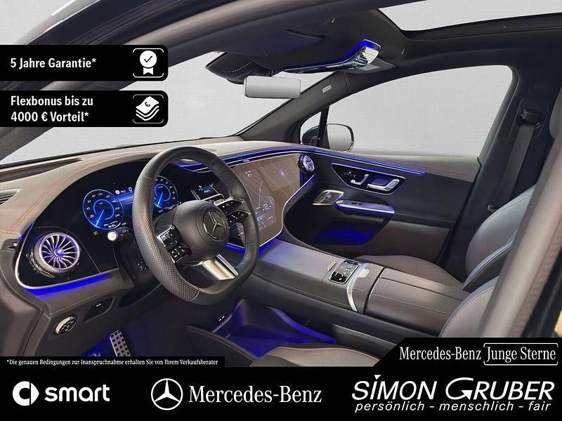 Gebraucht Mercedes EQE500 AMG 300 kW (408 PS) 2024 Lack obsidianschwarz (metallic) SUV