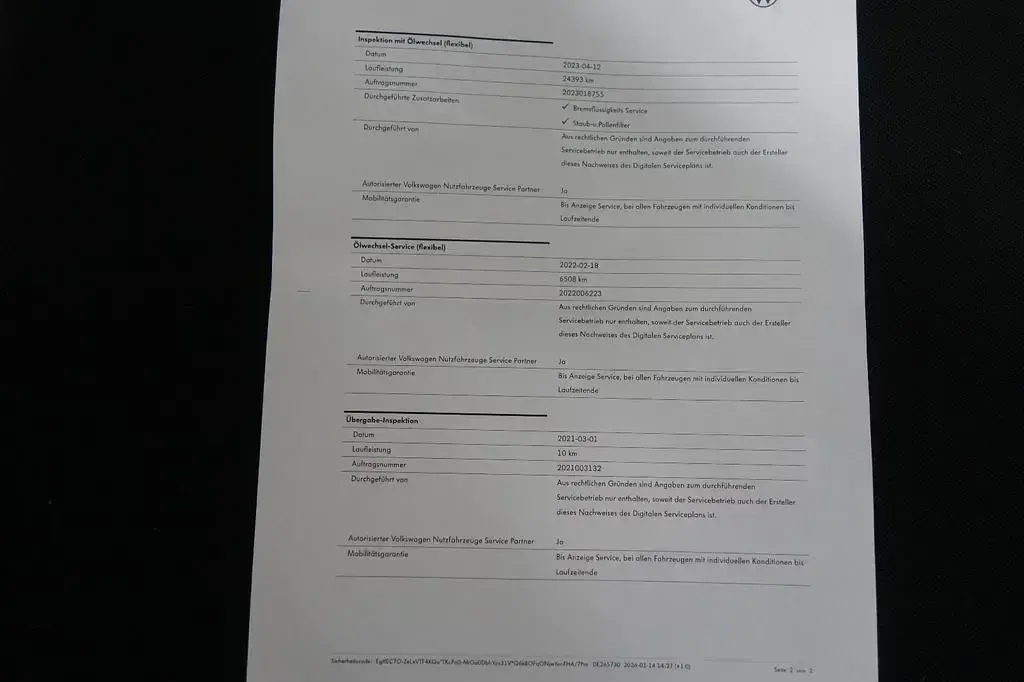 Gebraucht VW Caddy 102 PS (75 kW) 2021 Schwarz Van / Kleinbus