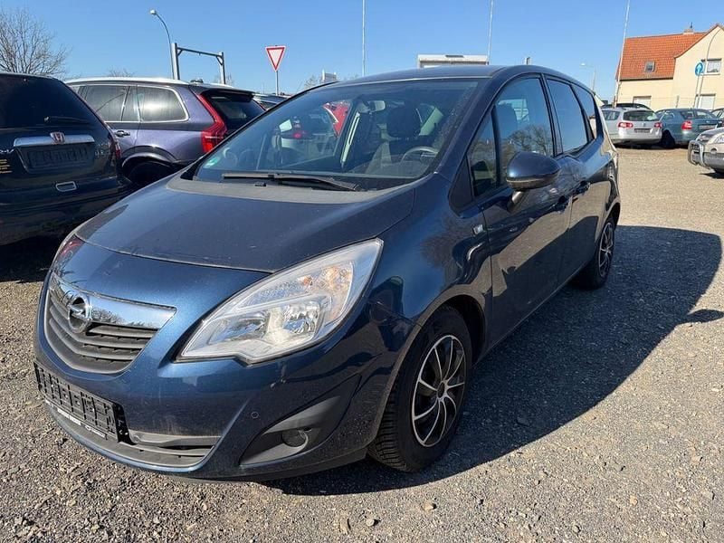 Gebraucht Opel Meriva Edition 101 PS (74 kW) 2010 Blau Van / Kleinbus