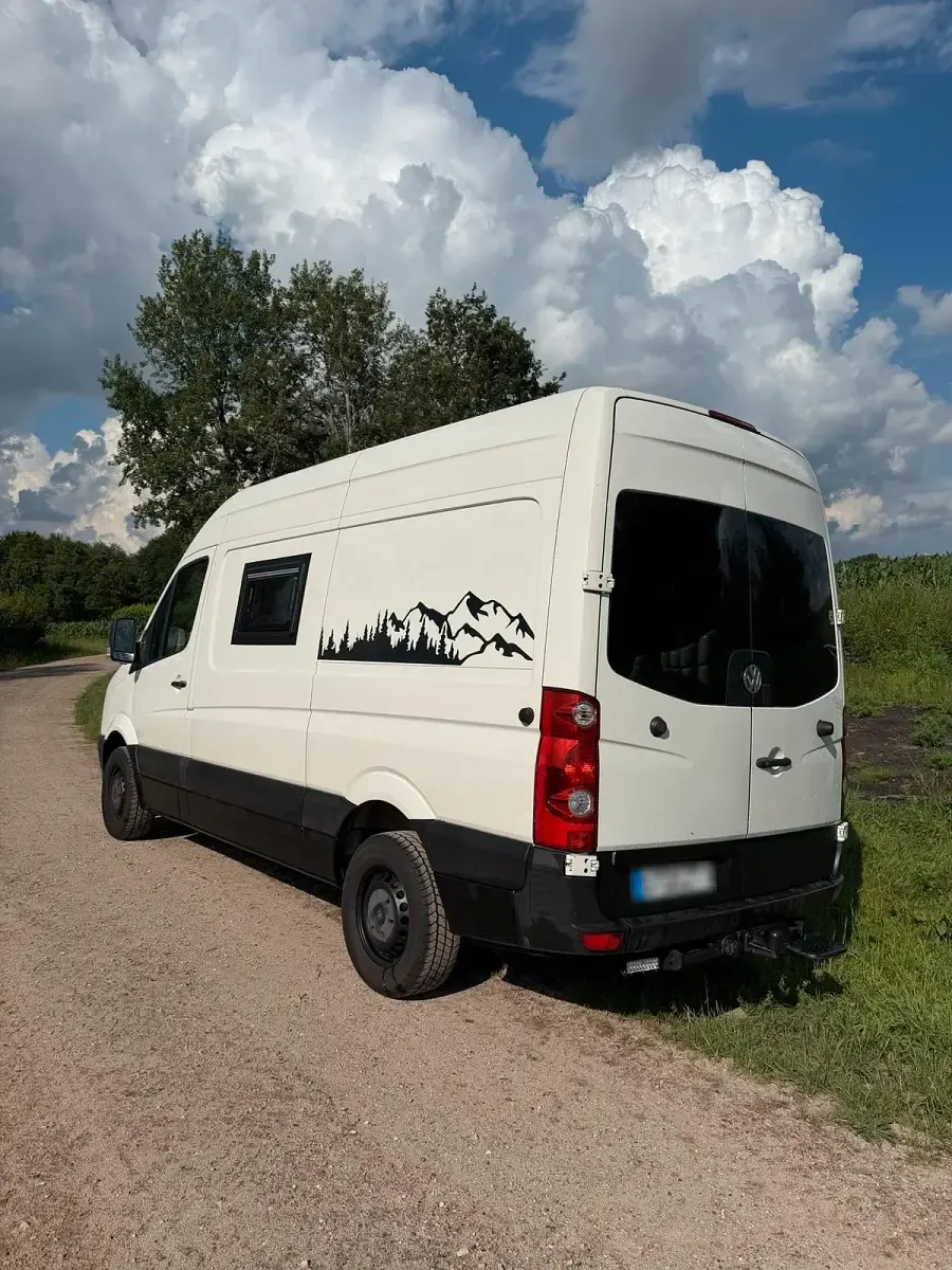 Gebraucht VW Crafter 163 PS (119 kW) 2010 Weiß Van