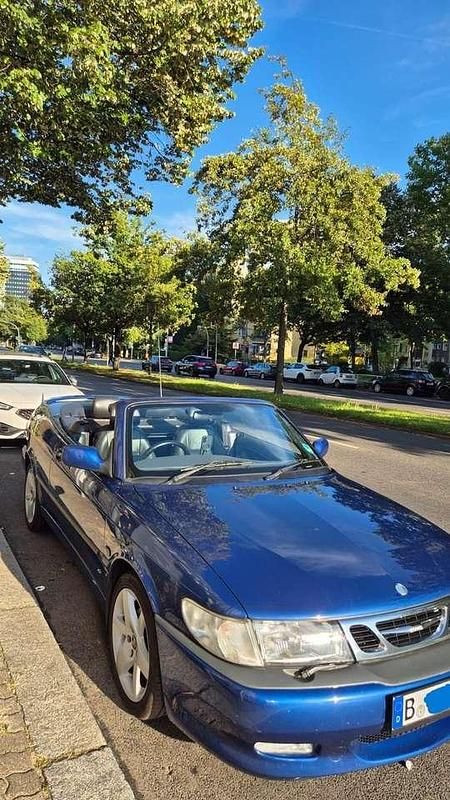 Gebraucht Saab 9-3 Cabriolet 185 PS (136 kW) 2002 Blau Cabrio