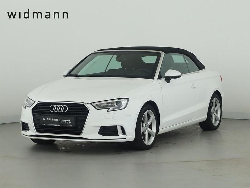 Weiss Gebraucht 2018 Audi A3 Cabriolet Sport Cabrio | 18.850 € - Bild 1/4