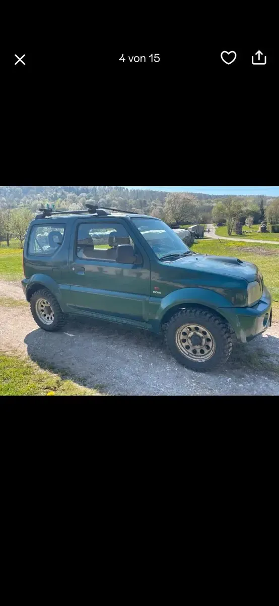 Occasion Suzuki Jimny 65 ch (47 kW) 2005 Vert SUV