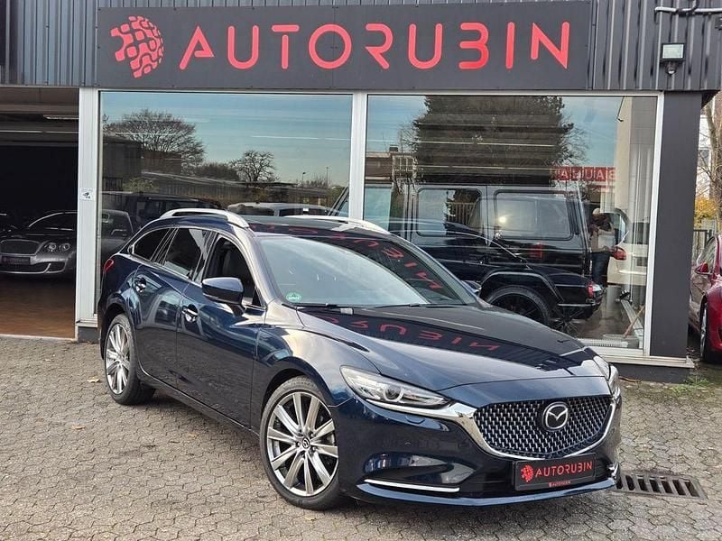 Blau Gebraucht 2024 Mazda 6 Takumi-Line Kombi | 27.900 € (Guter Preis) - Bild 1/4
