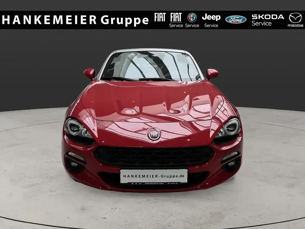 Gebraucht Fiat 124 Spider Lusso 140 PS (102 kW) 2016 Rot Cabrio