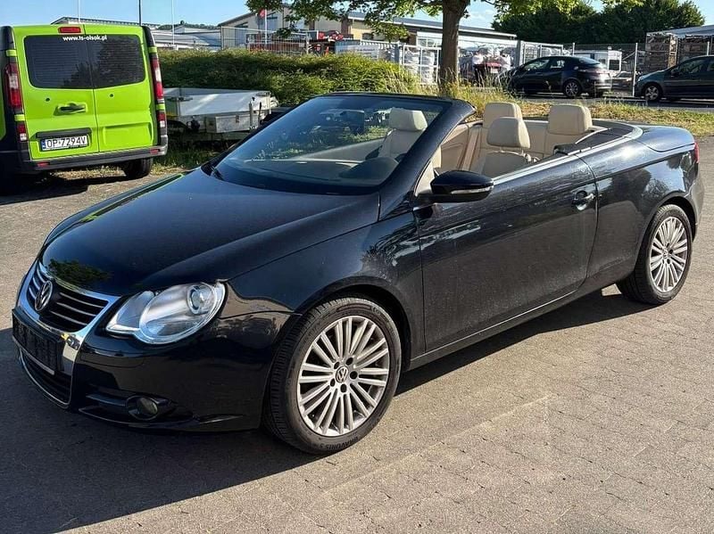Schwarz Gebraucht 2010 VW Eos Cabrio | 6.200 € (Fairer Preis) - Bild 1/4