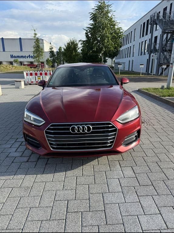 Rot Gebraucht 2017 Audi A5 Sportback Sport Limousine | 17.699 € (Fairer Preis) - Bild 1/4