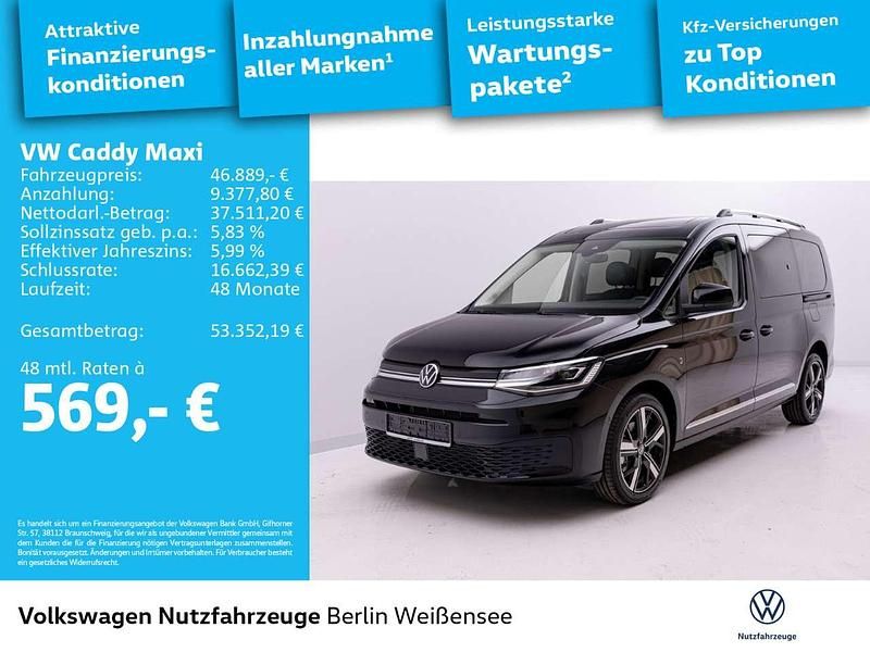 Gebraucht VW Caddy Style 116 PS (85 kW) 2025 Deep black perleffekt Van / Kleinbus