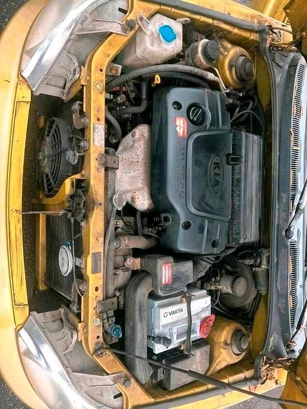 Gebraucht Kia Rio 97 PS (71 kW) 2001 Gelb Kombi