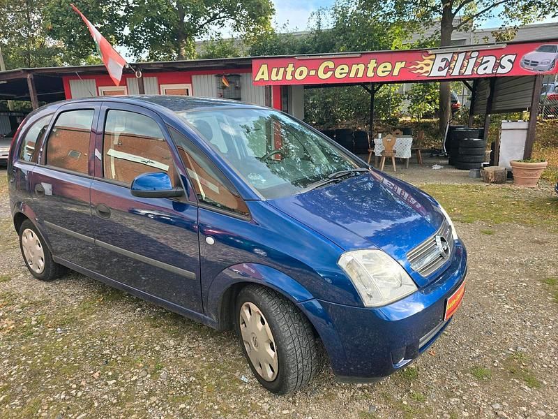 Silber Gebraucht 2003 Opel Meriva Van / Kleinbus | 500 € (Superpreis) - Bild 1/4