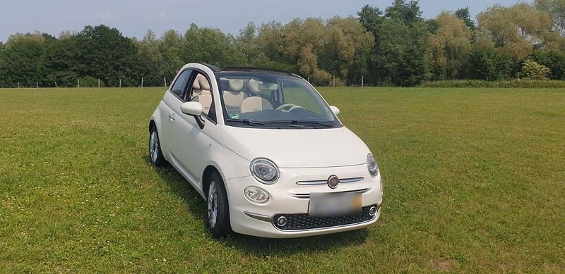 Weiß Gebraucht 2015 Fiat 500C Cabrio | 8.000 € (Guter Preis) - Bild 1/4