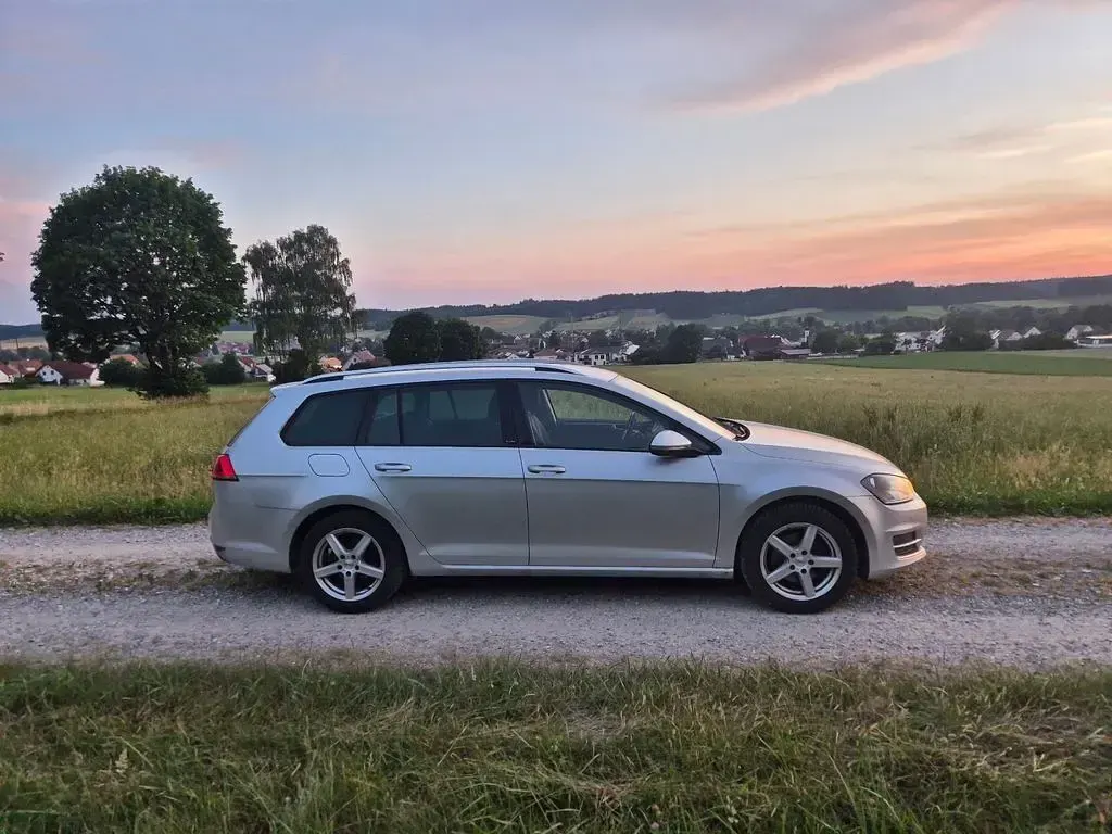 Gebraucht VW Golf VII Allstar 150 PS (110 kW) 2017 Silber Kombi