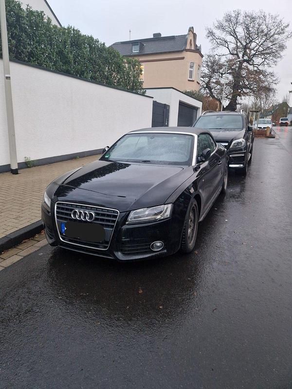 Schwarz Gebraucht 2011 Audi A5 Cabriolet S-Line Cabrio | 9.999 € (Guter Preis) - Bild 1/4