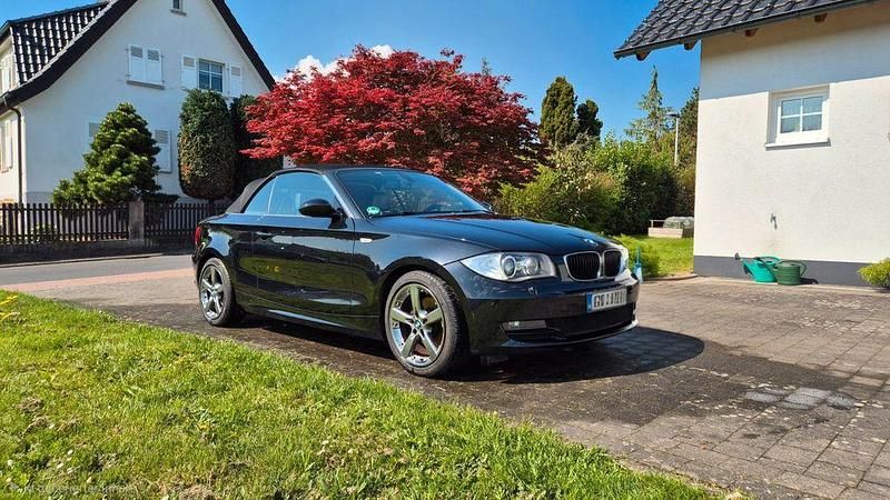 Schwarz Gebraucht 2008 BMW 125 Cabriolet Cabrio | 10.499 € (Superpreis) - Bild 1/4