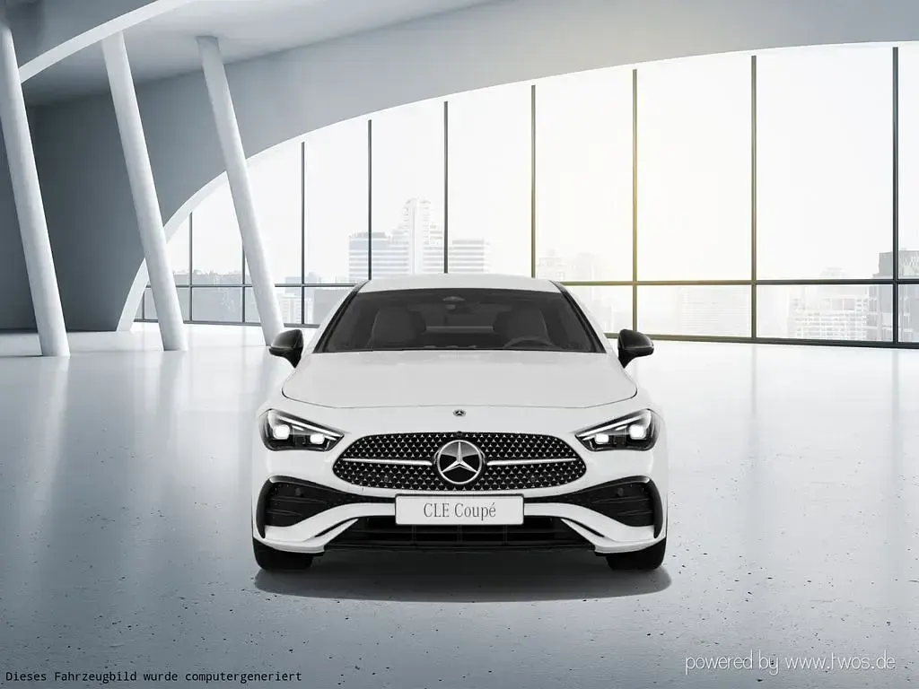 Gebraucht Mercedes CLE200 AMG line 204 PS (150 kW) 2025 Polarweiß uni Coupé