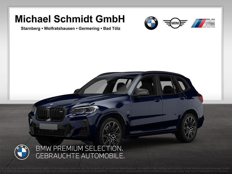 M carbonschwarz Gebraucht 2024 BMW X3 M Sport SUV | 61.340 € (Guter Preis) - Bild 1/4