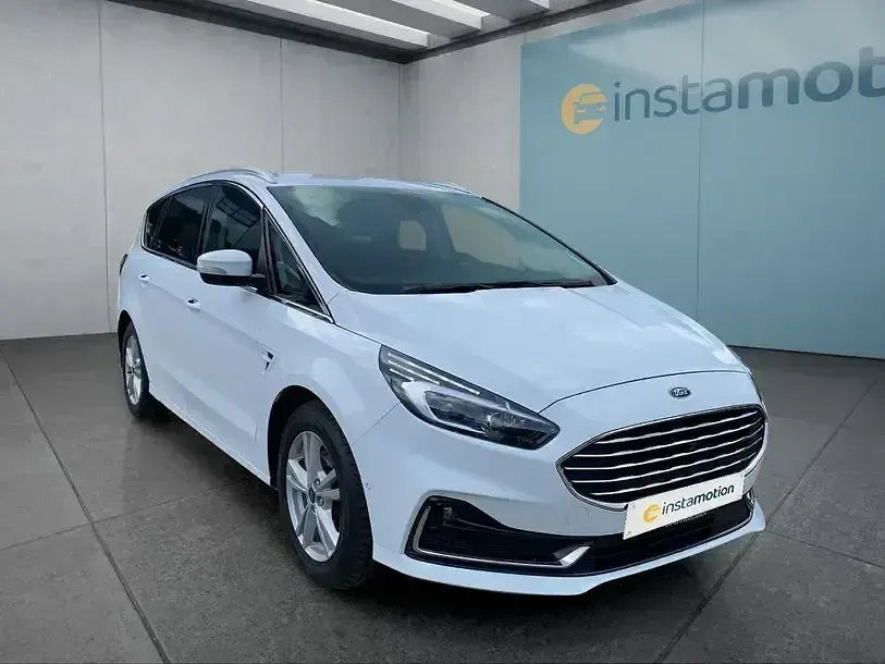 Gebraucht Ford S-MAX S 190 PS (139 kW) 2020 Weiß Van / Kleinbus