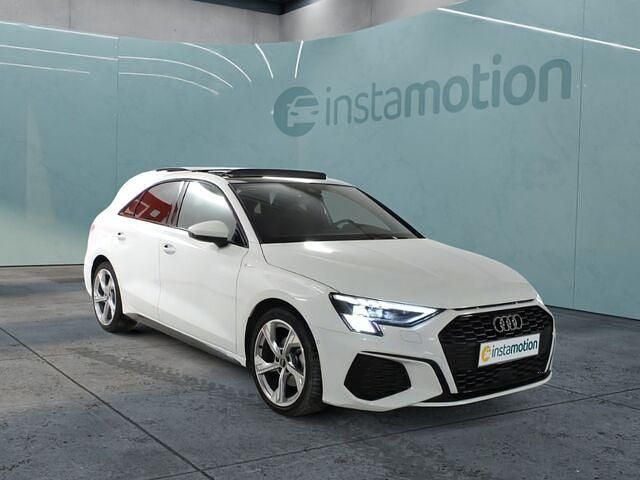 Weiß Gebraucht 2024 Audi A3 S-Line Limousine | 34.740 € (Fairer Preis) - Bild 1/2