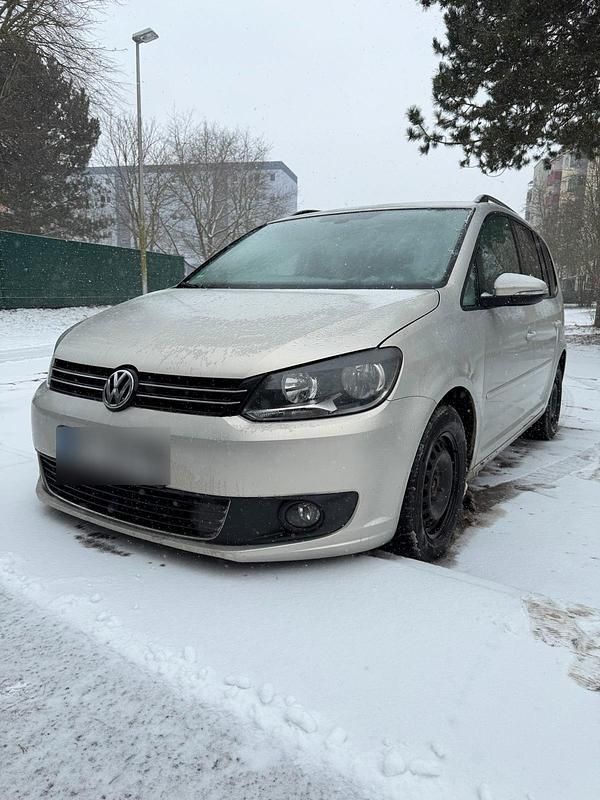 Gebraucht VW Touran 105 PS (77 kW) 2010 Grau Van / Kleinbus