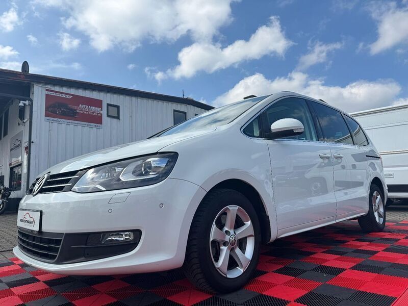 Weiß Gebraucht 2014 VW Sharan Van / Kleinbus | 18.999 € (Etwas zu teuer) - Bild 1/4
