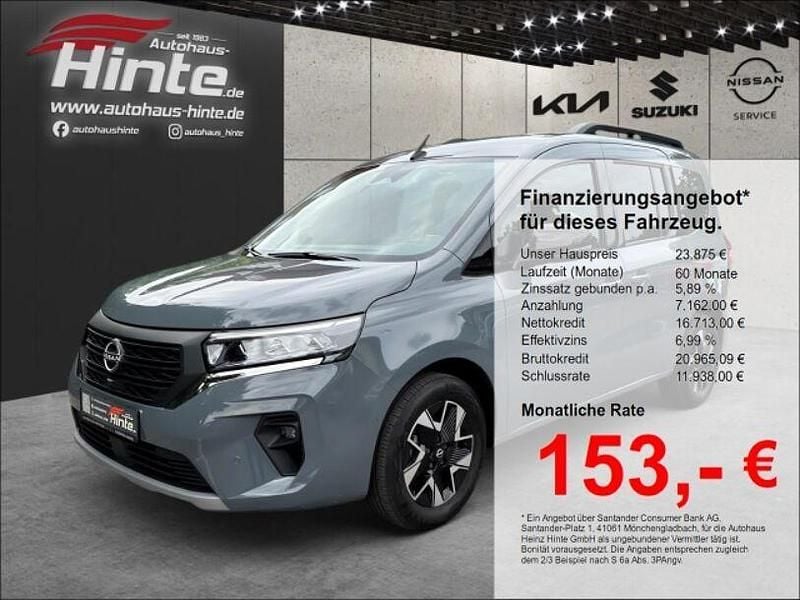 Grau Gebraucht 2022 Nissan Townstar Tekna Van / Kleinbus | 23.875 € (Fairer Preis) - Bild 1/3