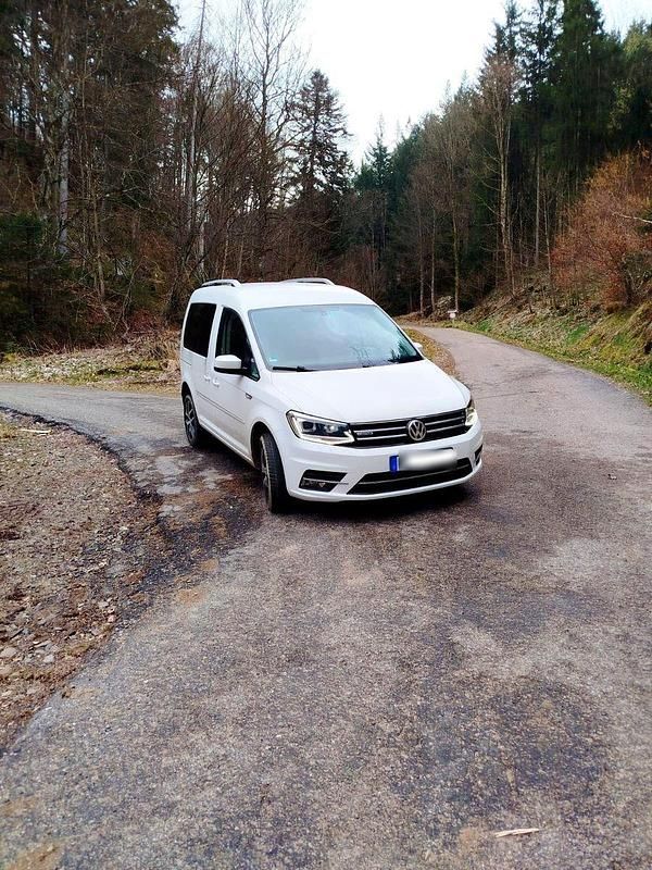 Gebraucht VW Caddy Highline 150 PS (110 kW) 2016 Weiß Van / Kleinbus