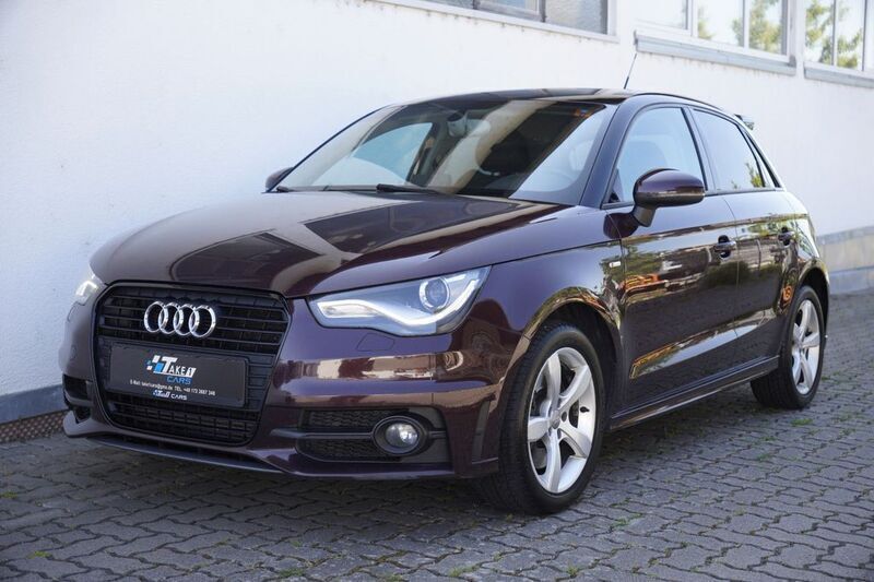 Rot Gebraucht 2014 Audi A1 Sportback S-Line Kleinwagen | 9.490 € (Fairer Preis) - Bild 1/4