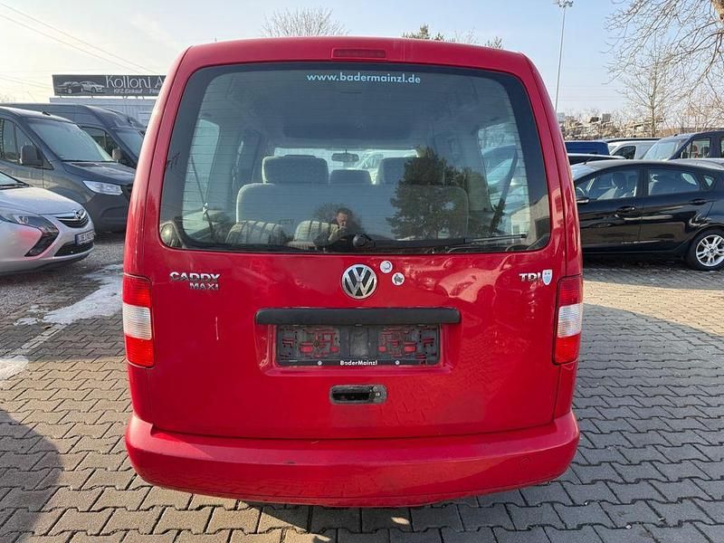 Gebraucht VW Caddy Maxi Life 105 PS (77 kW) 2010 Rot Van / Kleinbus
