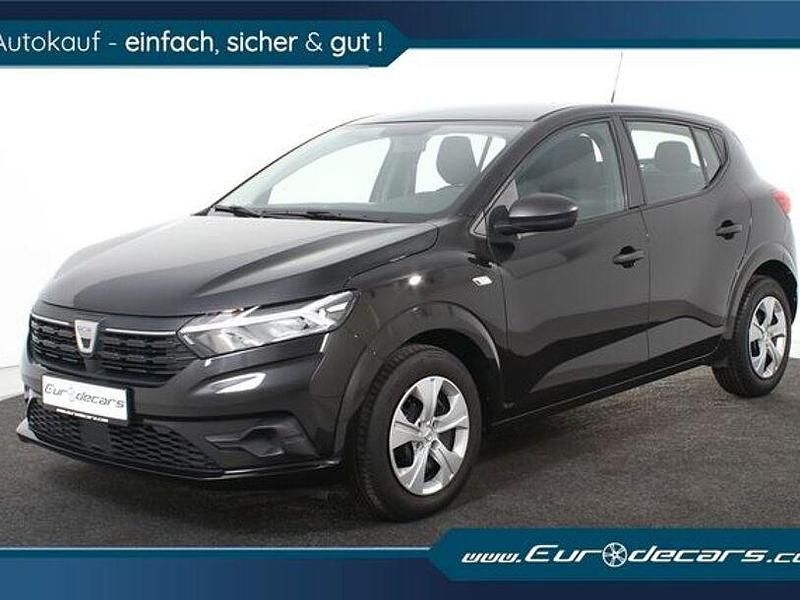 Schwarz Gebraucht 2021 Dacia Sandero Kleinwagen | 10.600 € (Superpreis) - Bild 1/4