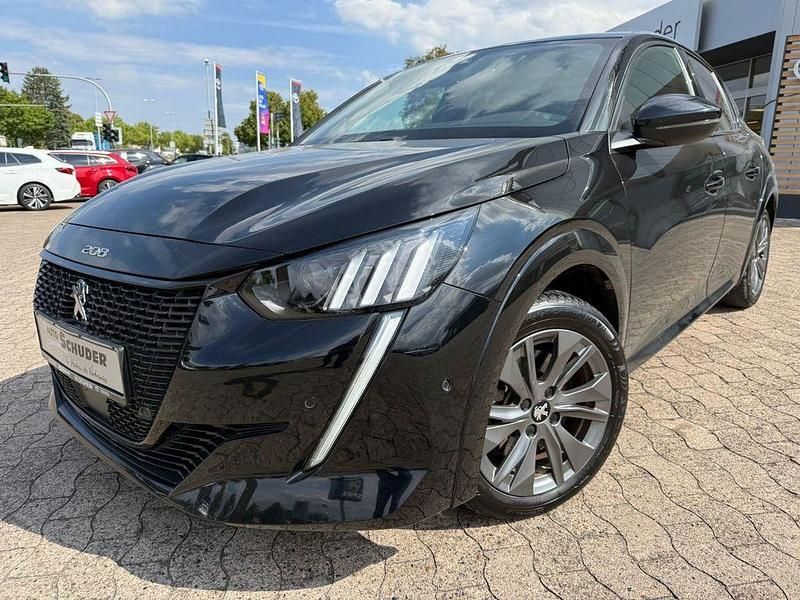 Schwarz Gebraucht 2021 Peugeot e-208 GT Kleinwagen | 14.990 € (Guter Preis) - Bild 1/4