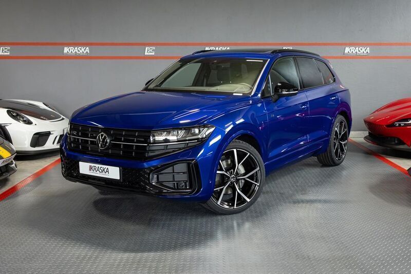 Lapiz blue metallic Neu 2025 VW Touareg R-line SUV | 89.350 € (Teuer) - Bild 1/4