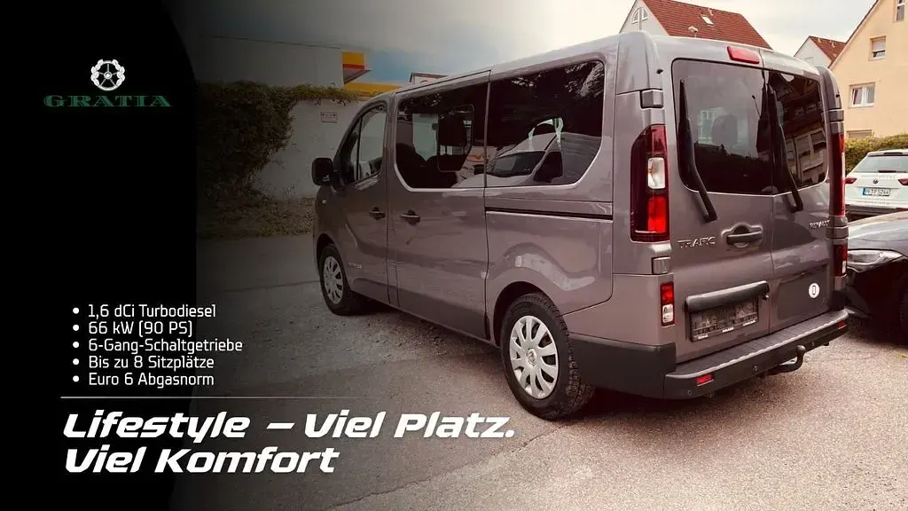 Gebraucht Renault Trafic 125 PS (91 kW) 2017 Grau Van / Kleinbus