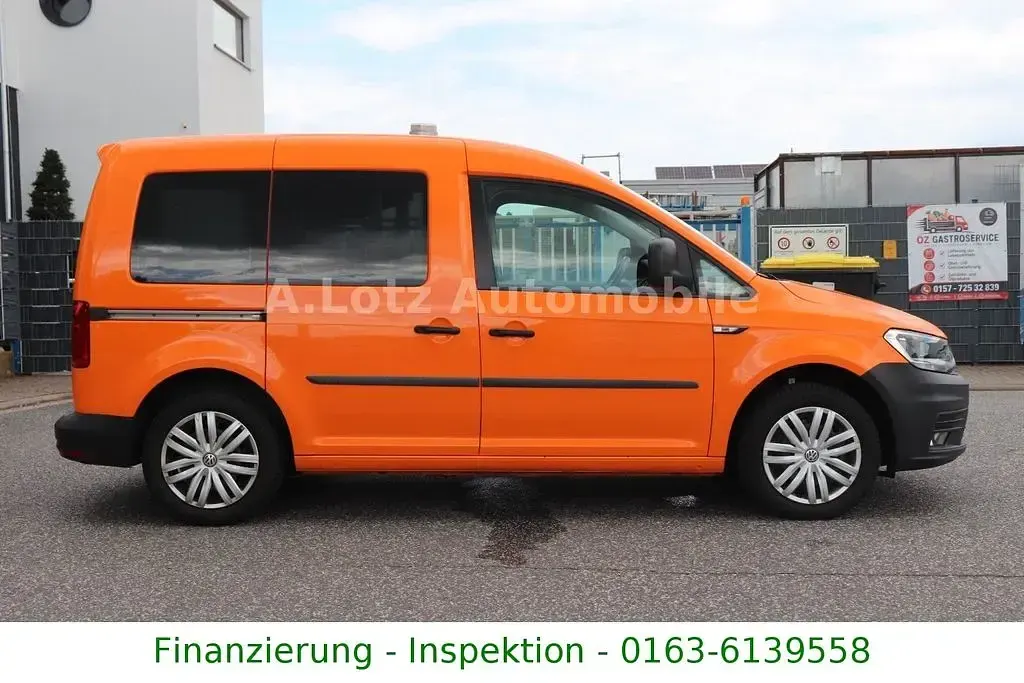 Gebraucht VW Caddy 131 PS (96 kW) 2020 Orange Van / Kleinbus