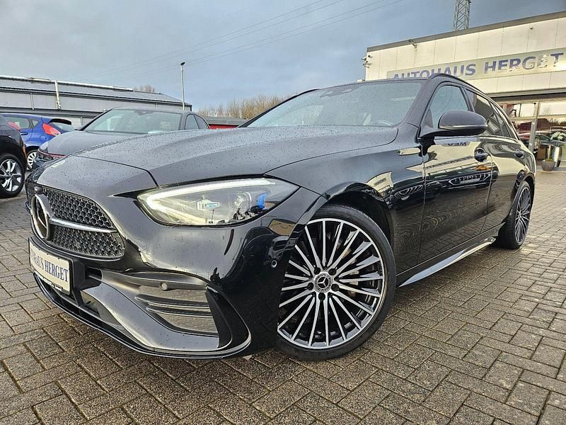 Gebraucht Mercedes C300 AMG line 258 PS (189 kW) 2022 Obsidianschwarz Kombi