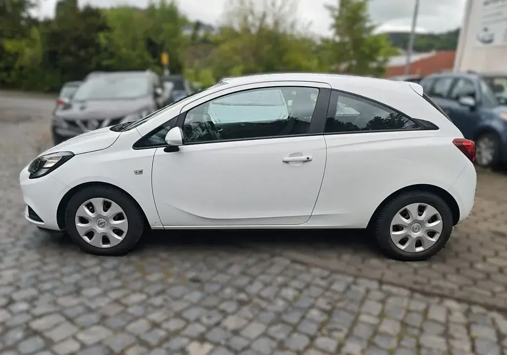 Gebraucht Opel Corsa Edition 90 PS (66 kW) 2016 Weiß Kleinwagen